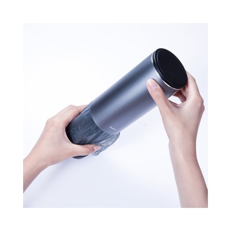 Baseus - Gentleman Style Vehicle-mounted Trash Bag - Gray