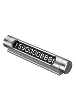 Baseus - Temporary Parking Number Card - Silver
