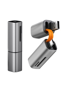 Baseus - Mini-Cabin Card Reader - Space Gray