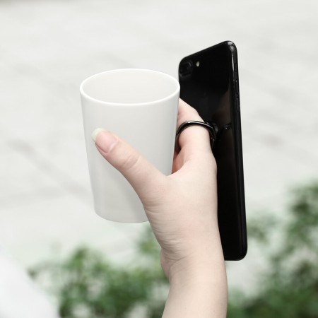 Baseus - Privity Ring Bracket - Black