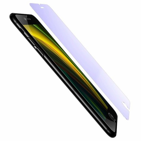 Baseus - Tempered Glass Blue Light Full Cover (0.3mm) - Iphone 7 / 8 / SE2 - Transparent