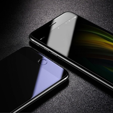 Baseus - Tempered Glass Blue Light Full Cover (0.3mm) - Iphone 7 / 8 / SE2 - Transparent