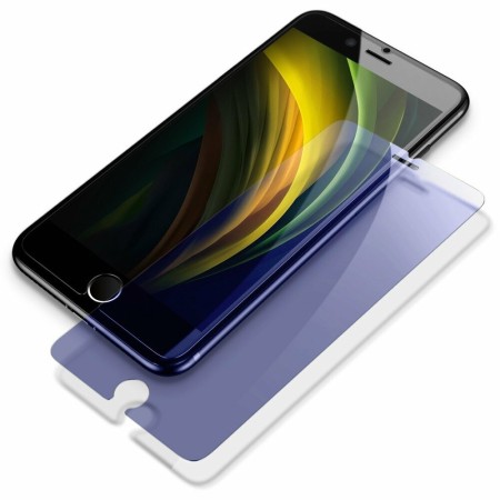 Baseus - Tempered Glass Blue Light Full Cover (0.3mm) - Iphone 7 / 8 / SE2 - Transparent