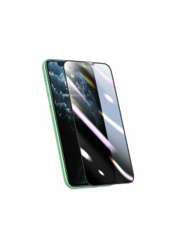 Baseus - Curved Film Privacy Full Cover (0.25mm) - Iphone X / XS / 11 Pro MAX - Applicator Included - Black