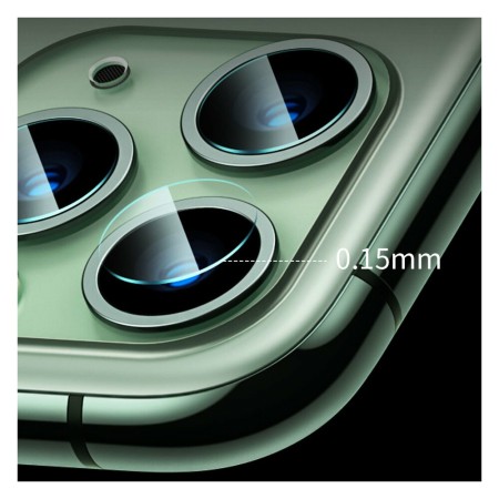 Baseus - Camera Lens Film Classic - Iphone 11 Pro / Iphone 11 Pro MAX (2PCS) - Transparent