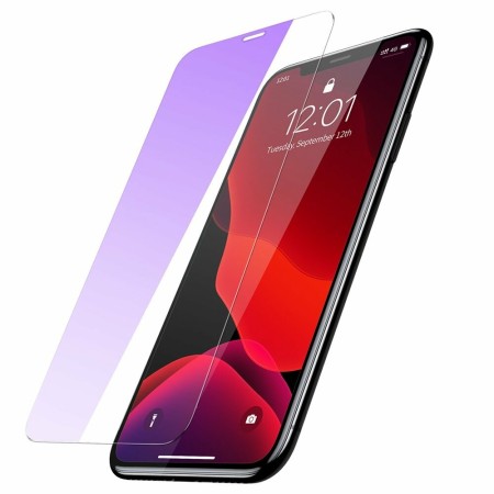 Baseus - Tempered Glass Blue Light Full Cover (0.15mm) (2 pack) - Iphone X / XS / 11 Pro - Applicator Incl. - Transparent