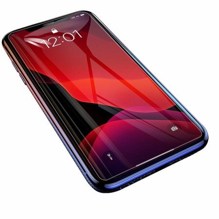 Baseus - Tempered Glass Blue Light Full Cover (0.15mm) (2 pack) - Iphone X / XS / 11 Pro - Applicator Incl. - Transparent
