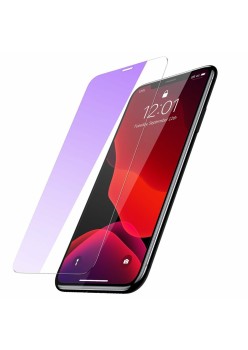 Baseus - Tempered Glass Blue Light Full Cover (0.15mm) (2 pack) - Iphone XR / 11 - Applicator Included - Transparent