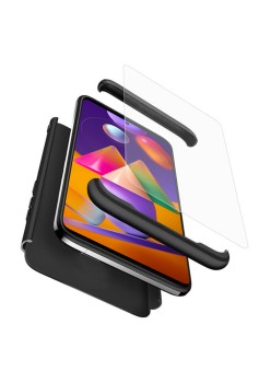 Husa pentru Samsung Galaxy M31s + Folie - GKK 360 - Black