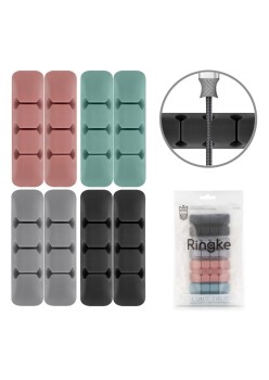 Organizator Cabluri Universal (set 8) - Ringke (ACOR0003) - Multicolor