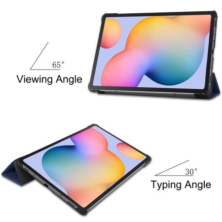 Husa pentru Samsung Galaxy Tab S6 Lite 10.4 P610/P615 - Techsuit FoldPro - Blue