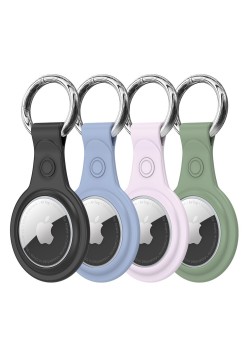 Husa Apple AirTag (set 4) - Dux Ducis Secure Holder - Multicolor