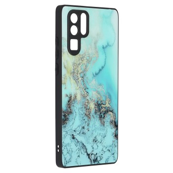 Husa telefon compatibila Huawei P30 Pro / P30 Pro New Edition, Slide & Snap Premium, Magnetic Ring Holder, Negru