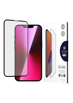 Folie pentru iPhone 13 / 13 Pro / 14 - Dux Ducis Tempered Glass - Black