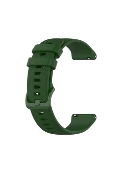 Curea pentru Samsung Galaxy Watch (46mm) / Gear S3, Huawei Watch GT / GT 2 / GT 2e / GT 2 Pro / GT 3 (46 mm) - Techsuit Watchband 22mm (W006) - Green