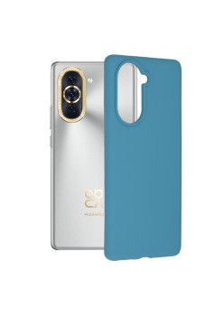 Husa pentru Huawei nova 10 - Techsuit Soft Edge Silicone - Denim Blue