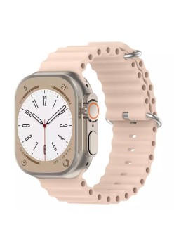 Curea pentru Apple Watch 1/2/3/4/5/6/7/8/9/SE/SE 2/Ultra/Ultra 2 (42/44/45/49mm) - Techsuit Watchband (W038) - Pink