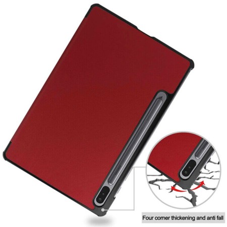 Husa pentru Samsung Galaxy Tab S7 FE - Techsuit FoldPro - Burgundy