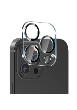 Folie pentru iPhone 13 Pro / 13 Pro Max - Lito S+ Camera Glass Protector - Black/Transparent