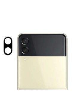 Folie Camera pentru Samsung Galaxy Z Flip 4 - Techsuit Full Camera Glass - Negru