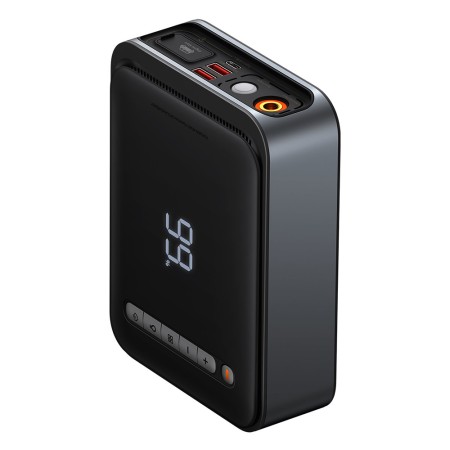 Compresor/Starter Auto/Baterie Externa 150PSI, 1000A, 8000mAh - Baseus Super Energy 2-in-1 (CGCN000001) - Black