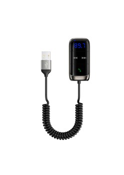 Modulator FM Bluetooth, card TF - Yesido receiver (YAU32) - Black