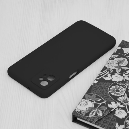 Husa de telefon compatibila Motorola Moto G32, Antiamprenta, Interior Microfibra, Camera Extra Pro, Black