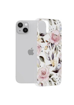 Husa pentru iPhone 14 Plus - Techsuit Marble Series - Chloe White