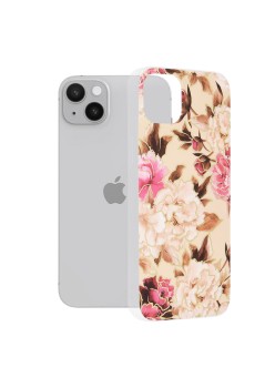 Husa pentru iPhone 14 Plus - Techsuit Marble Series - Mary Berry Nude