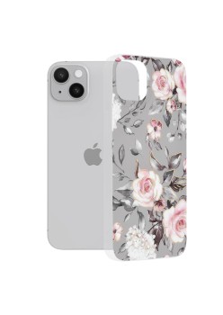 Husa pentru iPhone 14 Plus - Techsuit Marble Series - Bloom of Ruth Gray
