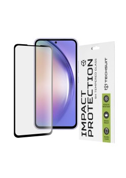 Folie pentru Samsung Galaxy A54 - Techsuit 111D Full Cover / Full Glue Glass - Black