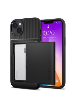 Husa pentru iPhone 14 Plus - Spigen Slim Armor CS - Black