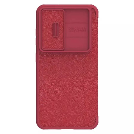 Husa pentru Samsung Galaxy S23 Plus - Nillkin QIN Leather Pro Case - Red