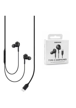 Casti Audio Type-C cu Microfon, 1.2m - Samsung (EO-IC100BBEGEU) - Black (Blister Packing)