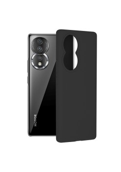 Husa pentru Honor 80 - Techsuit Soft Edge Silicone - Black