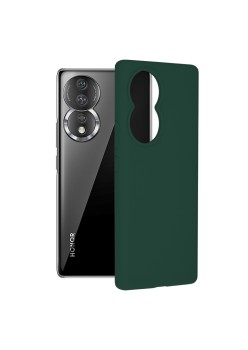 Husa pentru Honor 80 - Techsuit Soft Edge Silicone - Dark Green