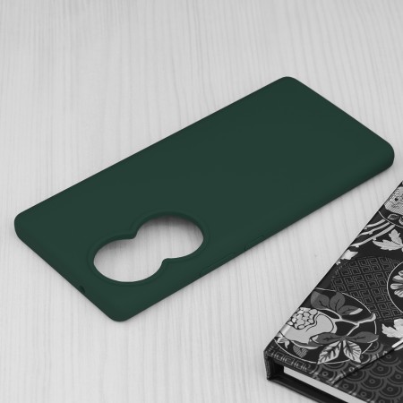 Husa pentru Honor 80 - Techsuit Soft Edge Silicone - Dark Green