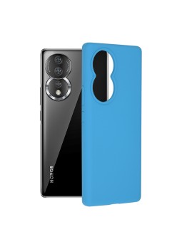 Husa pentru Honor 80 - Techsuit Soft Edge Silicone - Denim Blue