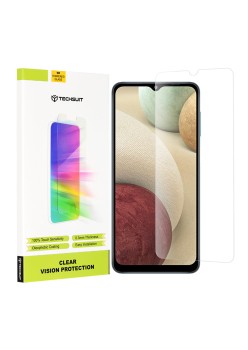 Folie pentru Samsung Galaxy A12 / A12 Nacho / A02 / M02 / M12 / F12 / A32 5G - Techsuit Clear Vision Glass - Transparent