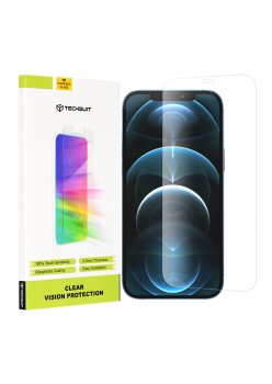 Folie pentru iPhone 12 Pro Max - Techsuit Clear Vision Glass - Transparent