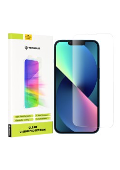 Folie pentru Apple iPhone 13 / iPhone 13 Pro / iPhone 14 - Techsuit Clear Vision Glass - Transparent