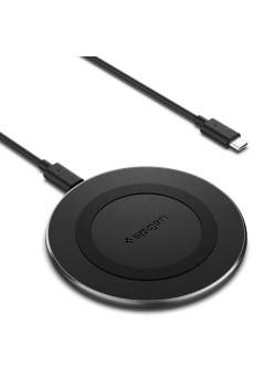 Incarcator Wireless Fast Charging 15W - Spigen (PF2104G) - Black