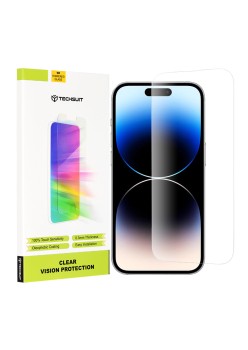 Folie pentru iPhone 14 Pro - Techsuit Clear Vision Glass - Transparent