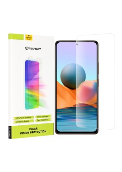 Folie pentru Xiaomi Redmi Note 10 Pro / Note 10 Pro Max - Techsuit Clear Vision Glass - Transparent
