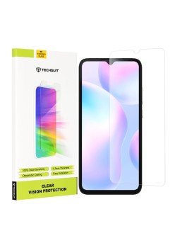 Folie pentru Xiaomi Redmi 9A / Redmi 9C / Redmi 9C NFC / Redmi 9AT / Redmi 10A - Techsuit Clear Vision Glass - Transparent