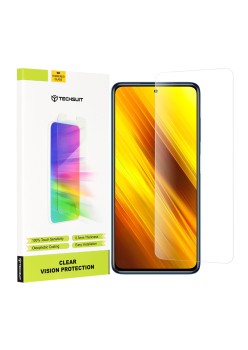 Folie pentru Xiaomi Poco X3 / Poco X3 NFC / Poco X3 Pro - Techsuit Clear Vision Glass - Transparent