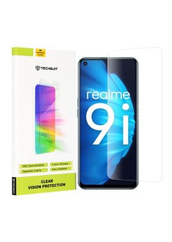 Folie pentru Realme 9i / 9 5G / 9 Pro / 8i / Narzo 50 / Oppo A76 / A96 / OnePlus Nord CE 2 Lite 5G - Techsuit Clear Vision Glass - Transparent