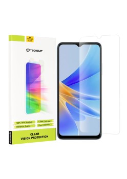 Folie pentru Oppo A17 - Techsuit Clear Vision Glass - Transparent