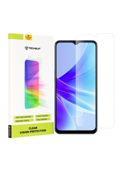 Folie pentru Oppo A77 5G/A17/A57 4G/A57s/Realme C31/C35/Narzo 50A Prime/OnePlus Nord N20 SE - Techsuit Clear Vision Glass - Transparent