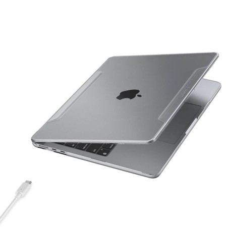 Carcasa pentru MacBook Air 13" 2022 - Spigen Thin Fit - Crystal Clear